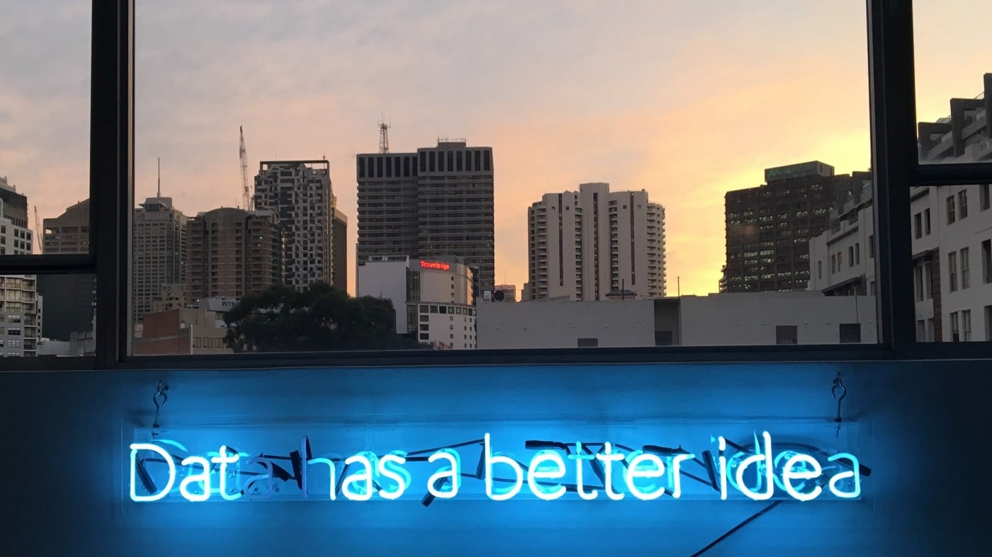 Data has a better idea